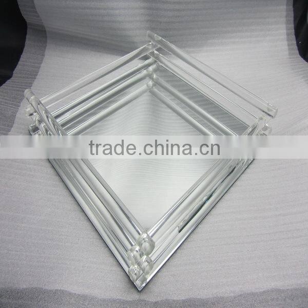 2016 wholesale hottest sale square plate,square plate holder,square tube base plate