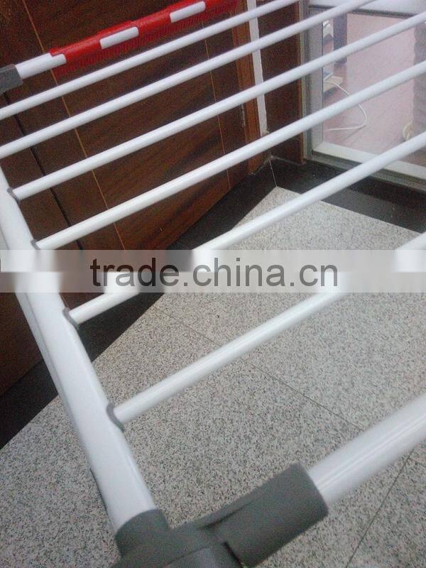 China Supplier Folding Steel Clothes Hanging Stands