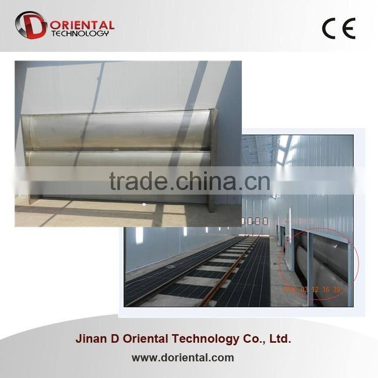 DOT-C1 CE Oil Burner Heating EPS/rock wool 12.5KW high insulated Car Spray Booth