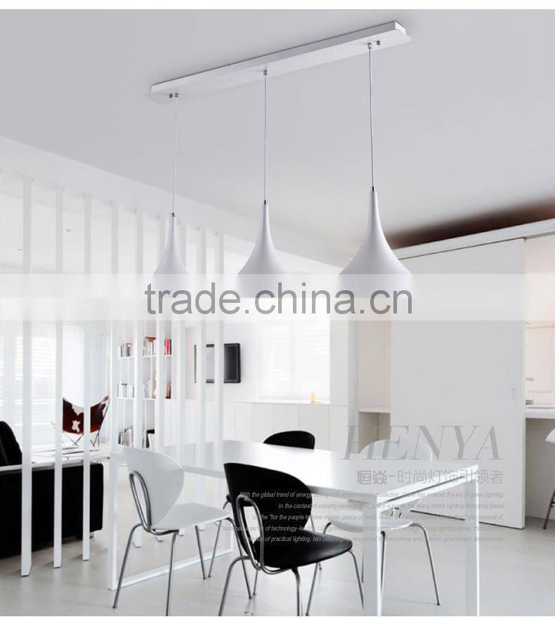 12w Trumpet LED Pendant Light Dining Room Creative Horn Lamp LED Droplight