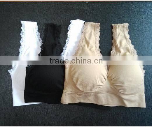 Seamless Colorful Gym Wear Sport Bra