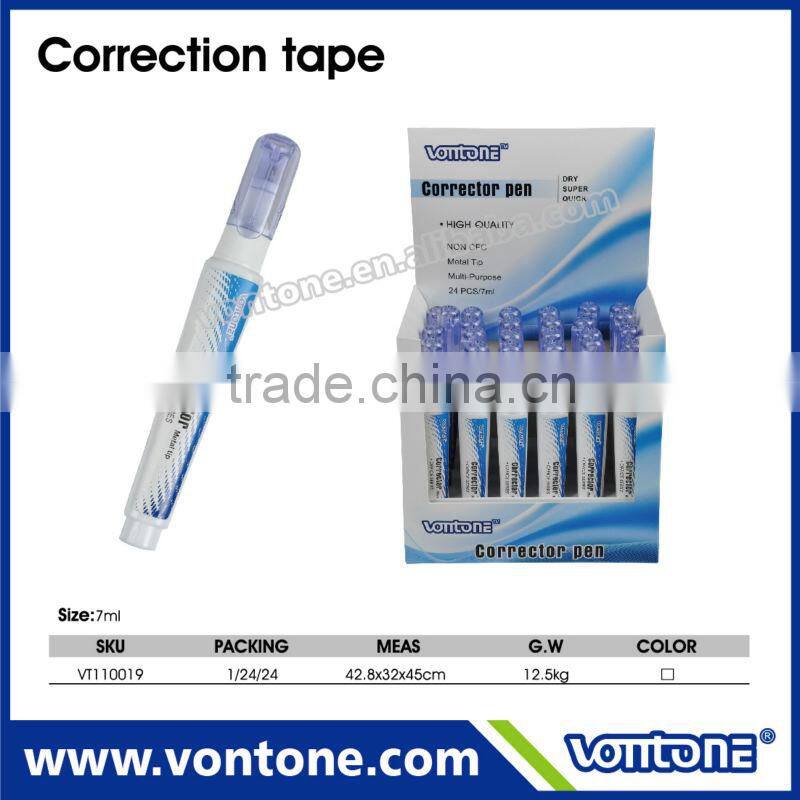 promotional correction ball pen