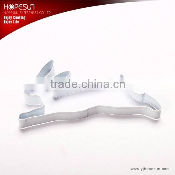 2016 New design 3 pcs plastic colorful cookie cutter set
