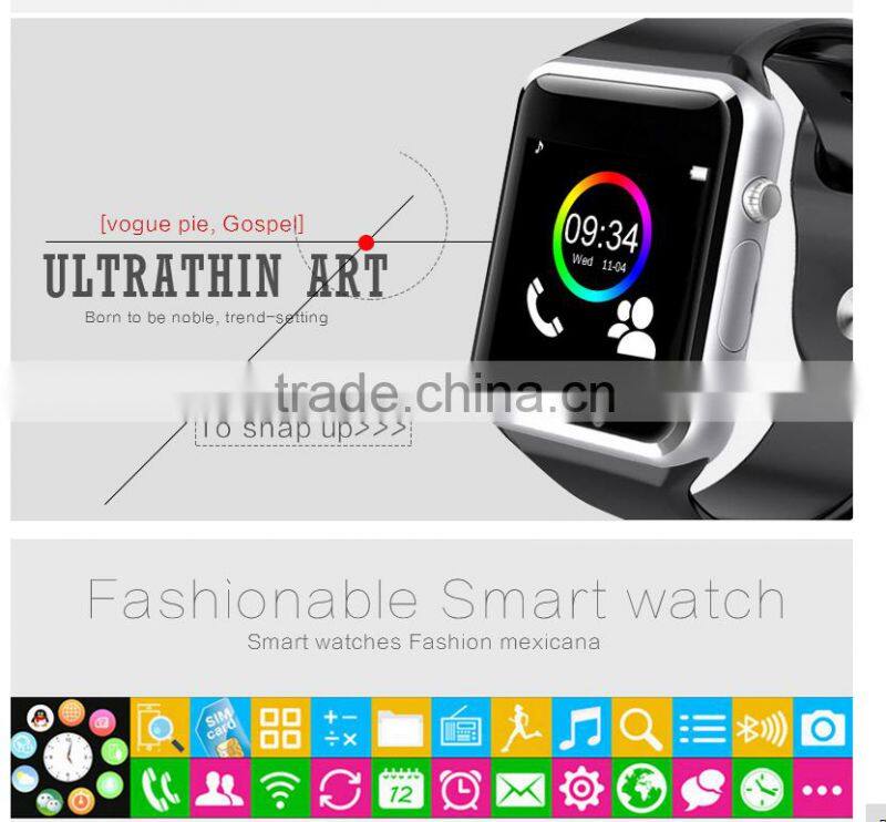Hot sales product smart watch a1 with good quality and camera