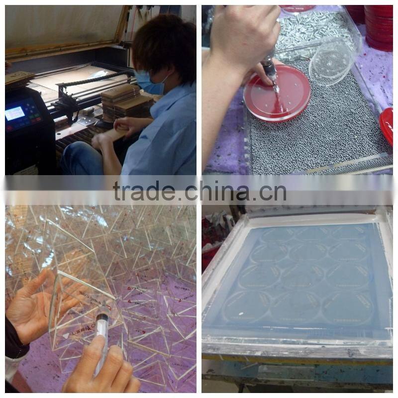 Clear Acrylic Award or Acrylic Christmas Gift