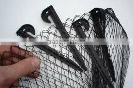 plastic hdpe green pond cover net