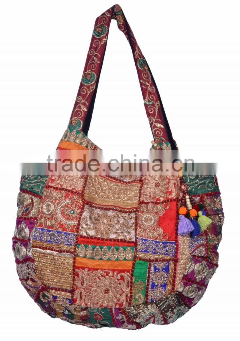 Vintage Sitara Embroidered Banjara Bag