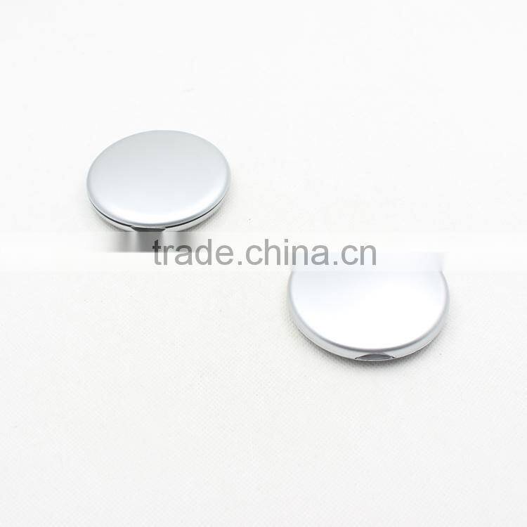 Double Sided Classic Round White Vanity Makeup Mirror