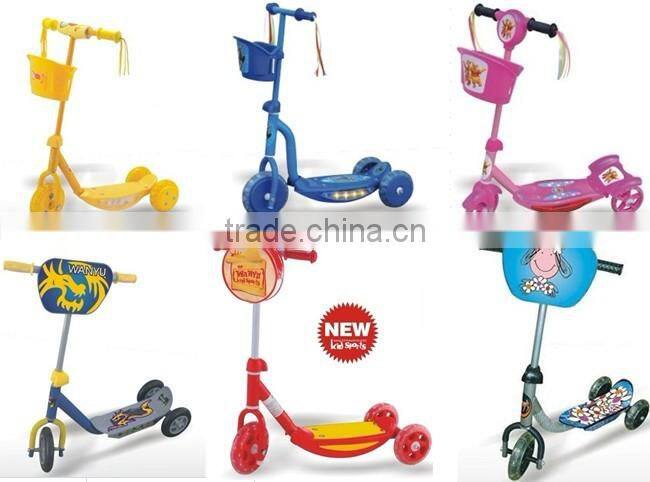 ICTI Certification Factory with Three Mini Foot scooter with ASTM F963