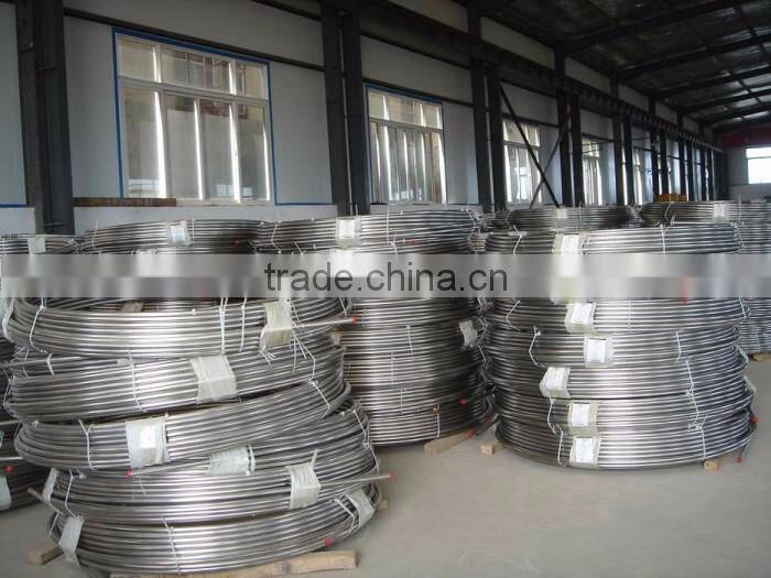 stainless steel coil pipe for heat exchanger