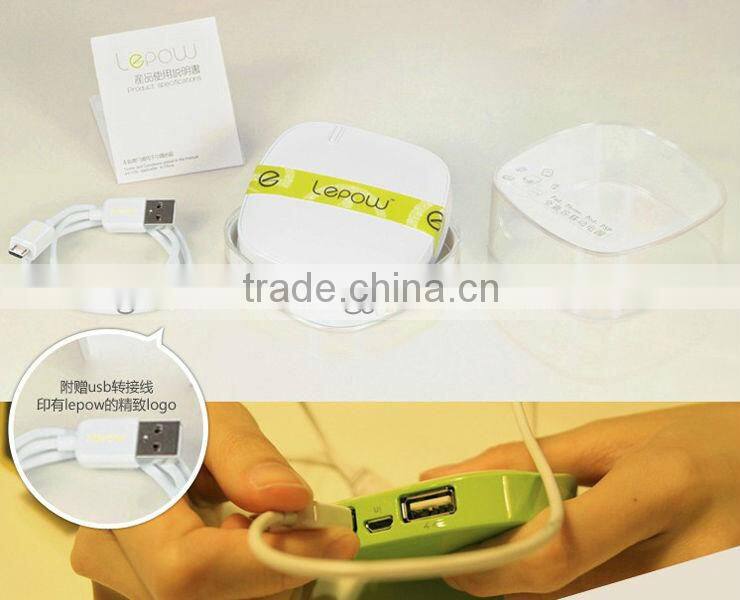 6000mAh Lepow Power Bank with Double Output Ports