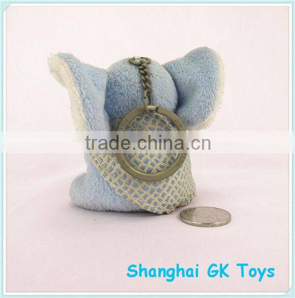 Cute Plush Elephant Keychain