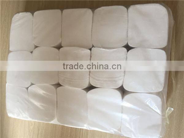 2ply interleaved toilet paper pure cellulose 250sheets per pack