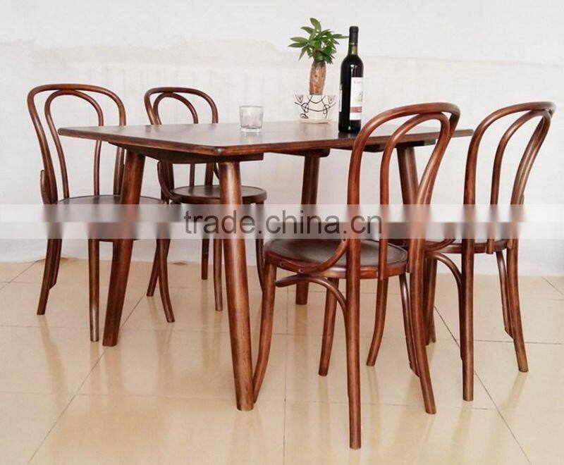 Stackable modern dinning room thonet chairs