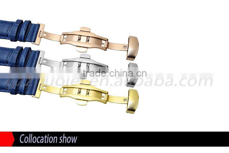 Durable men women cowhide leather strap watch 12mm 14mm 16mm18 20mm watch strap leather