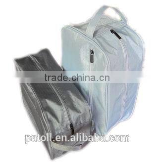 New style various colors portable nonwoven shoe bag