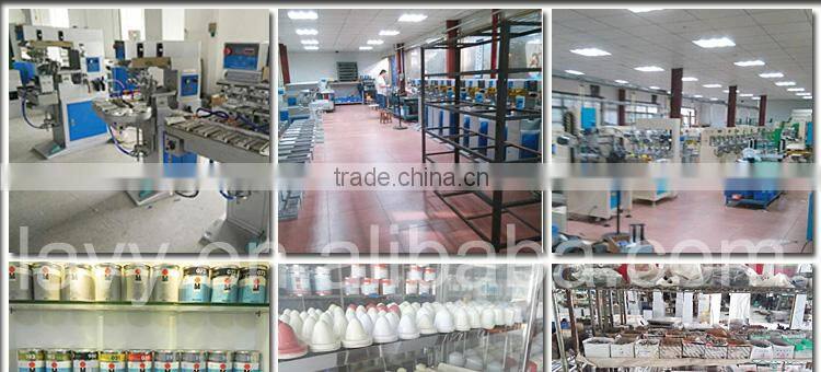 Two colors pneumatic pad printer with conveyor