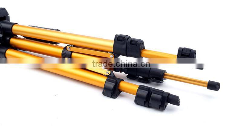 FT-812 Protable Lightweight Aluminum Universal Flexible Professional Tripod With Rocker Arm Carry Bag