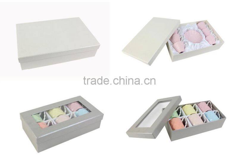 2015 Hot Colorful Ceramic Square Flower Pot