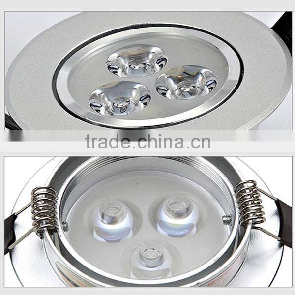 3W LED downlight 3W qualified