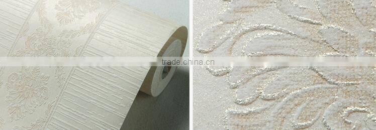 fireproof interior embossed self adhesive home wallpaper