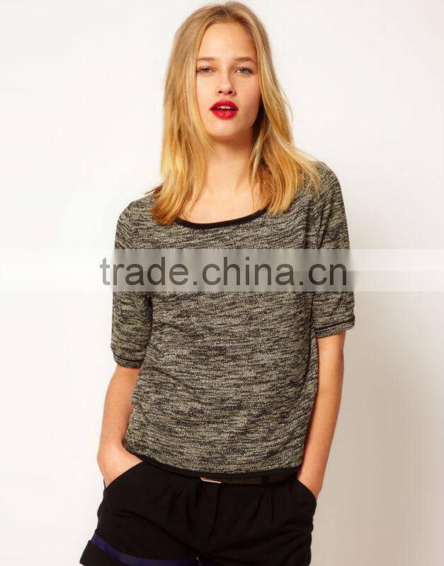 Factory Price Women's Sweatshirts Without Hood Wholesale Fashionable New style Crewneck Sweatshirt