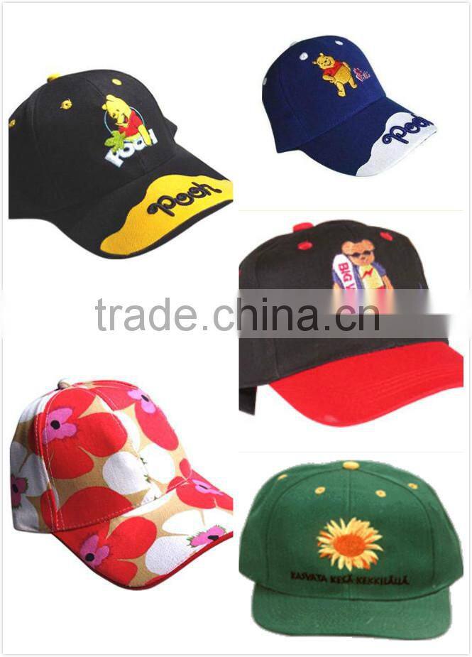 Alibaba China Wholesale High Quality Kids Cartoon Bucket Hats Sunhat Baby Summer Hats