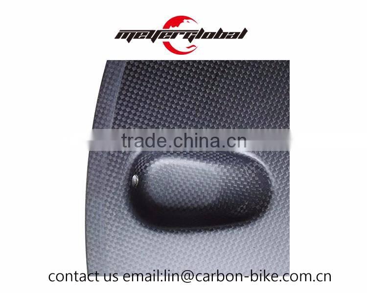 MeyerGlobal Customized decal 700C carbon track bicycle fixie front disc wheels