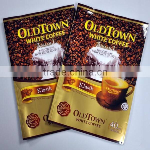 High quality aluminium coffee bags with zip lock