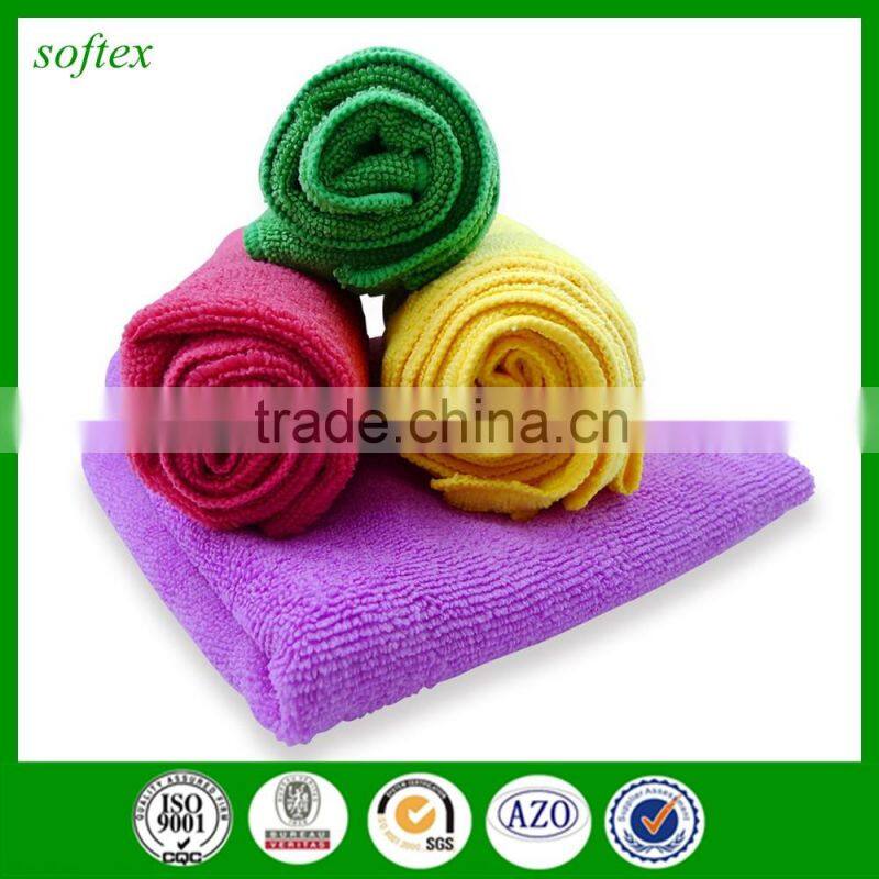 Professional Quality 80/20 300 gsm 16x16 quick detail towel car polishing towel