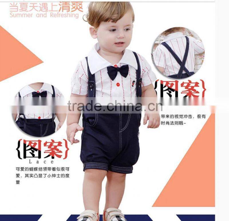 Kids 2015 new summer children bib shorts boy 1-2-3 5 years old infants and children's clothing pants