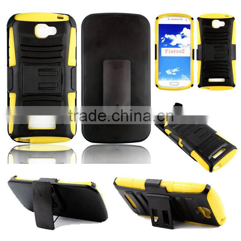 Shockproof and holster case for Alcatel one touch fierce 2 7040