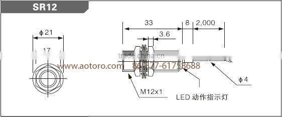 hall effect proximity sensor NJK-5002 NPN NC hall magnetic sensor alibaba supplier