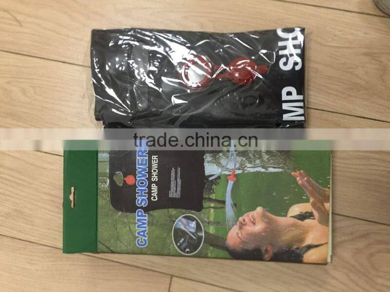 Hot Sales15L Portable Out Door Shower Bag Camping Hanging Shower Bag Super Solar Shower