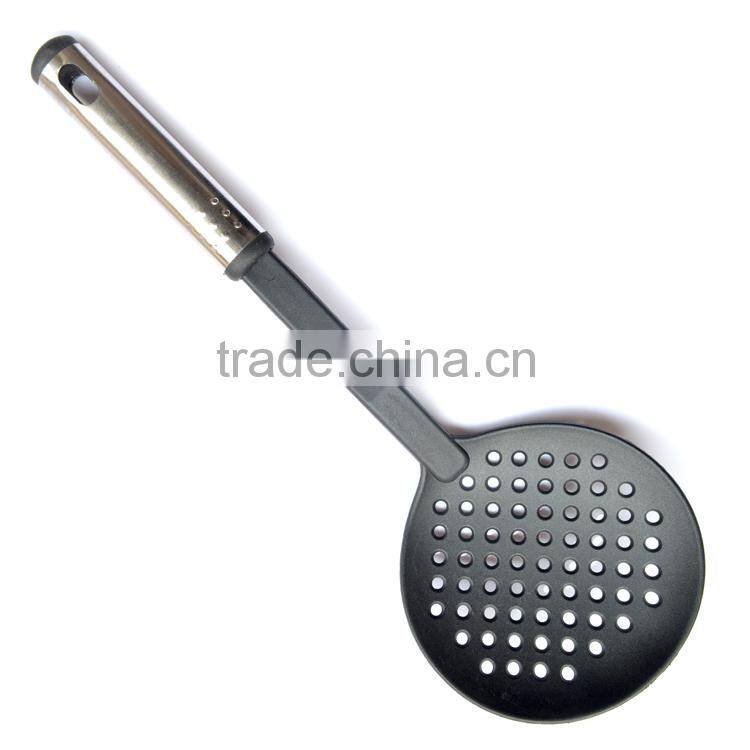 food grade nylon non-stick spaghetti server in steel handle