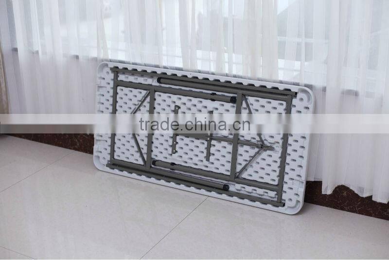 Strong Clean White Folding Table