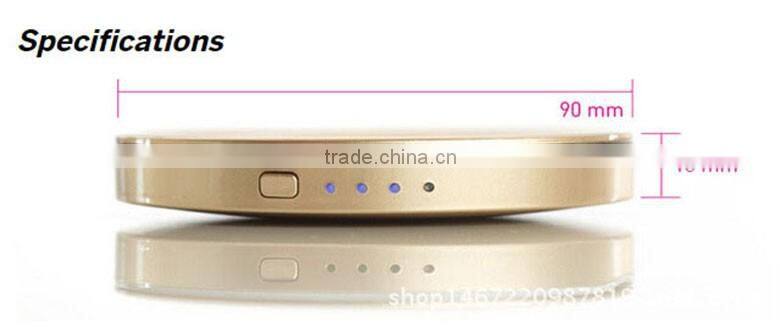 Hot sales fashion gift rohs power bank mirror 2600mah