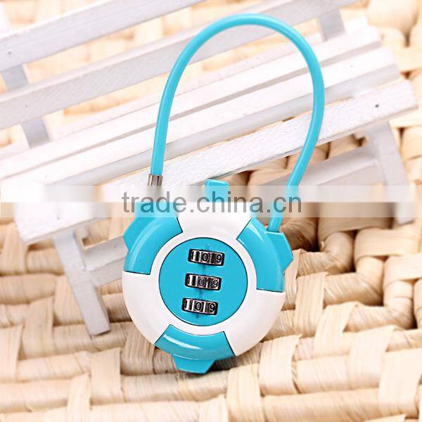 travel products adjustable digital combination cable lock luggage