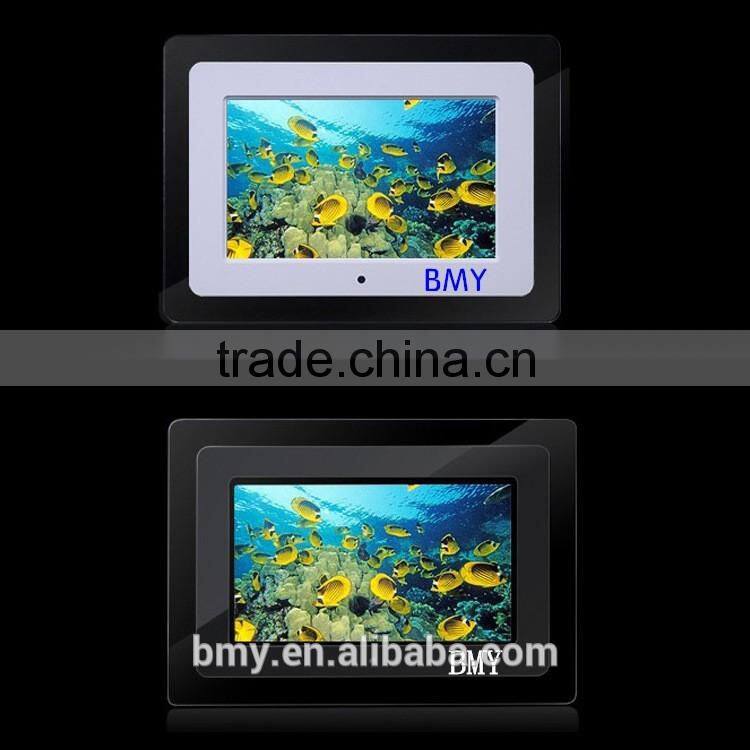 Digital photo frame factory supply 10.1 inch advertising machine 1024*600 support built in battery