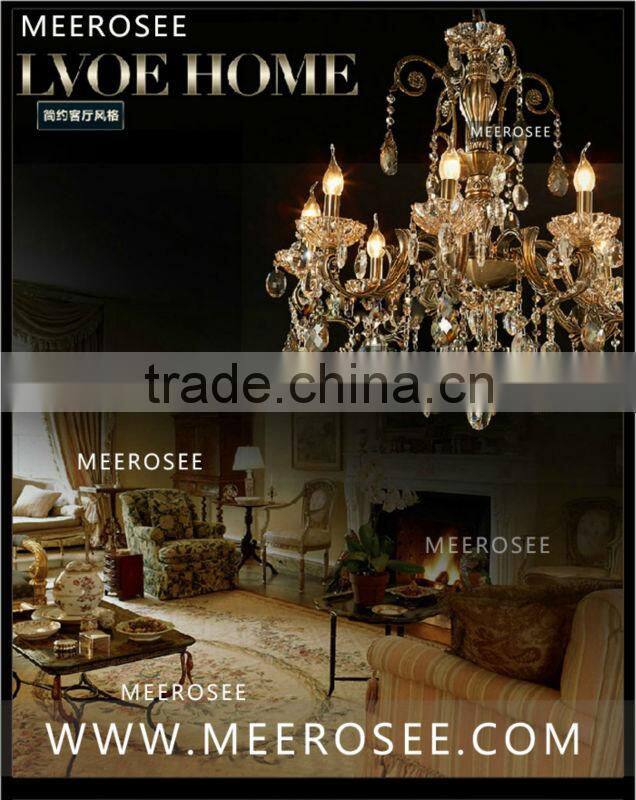 China Manufacturer Chandelier Warehouse Glass Lighting Global Crystal Light Modern MD3168
