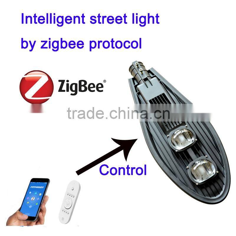 Smart system management zigbee smart street light with sensor