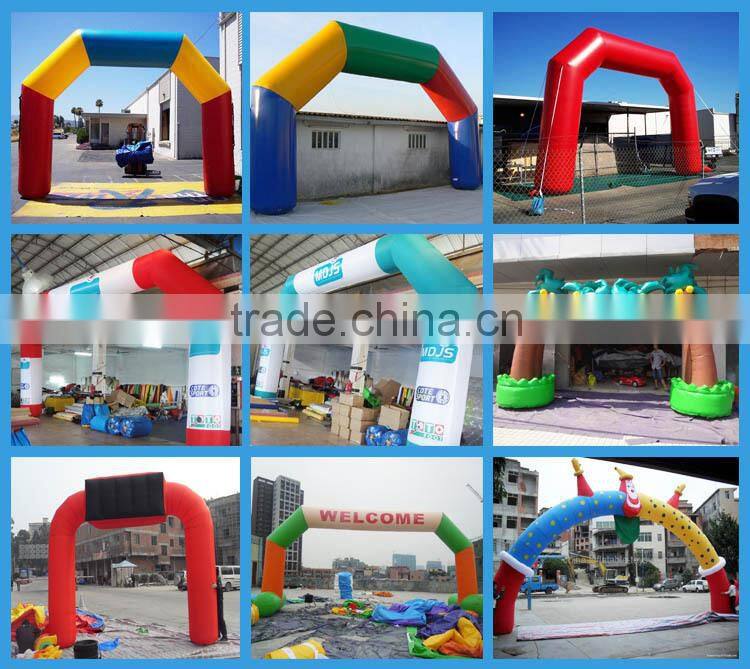 2015 New Design Commercial inflatable finish line arch,inflatable rainbow arch,cheap inflatable arch for sale