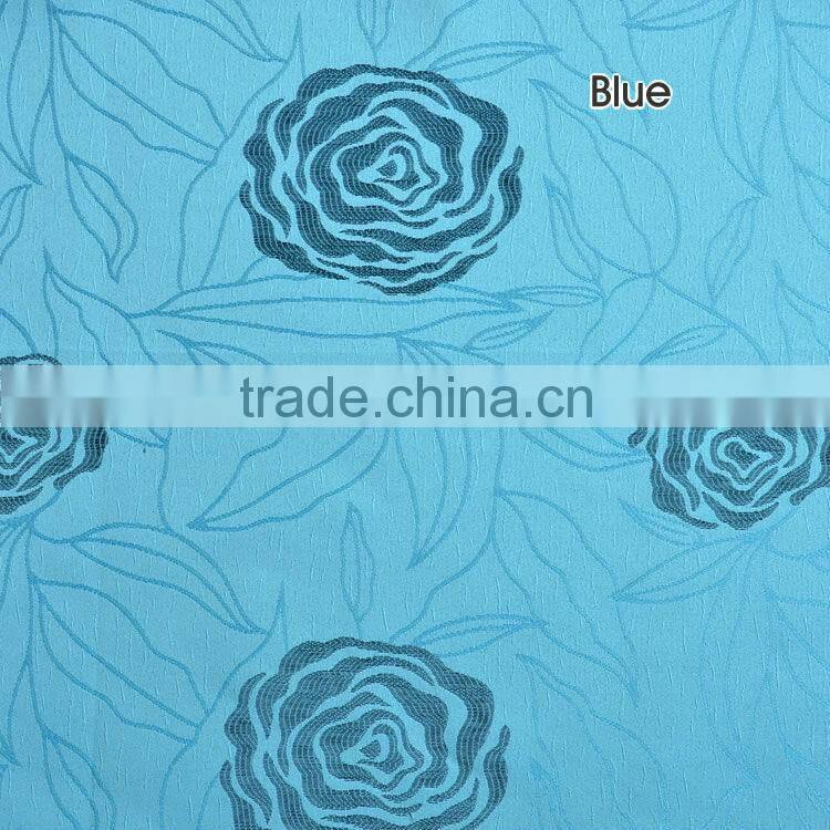 100% polyester piece dyed jacquard fabrics for curtains