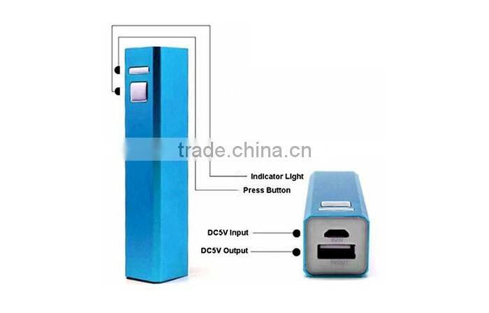 2016 New Design Best Seller smart mini Power Bank Bulk Universal Portable Mobile Power bank ultra thin 2000mah with many colors