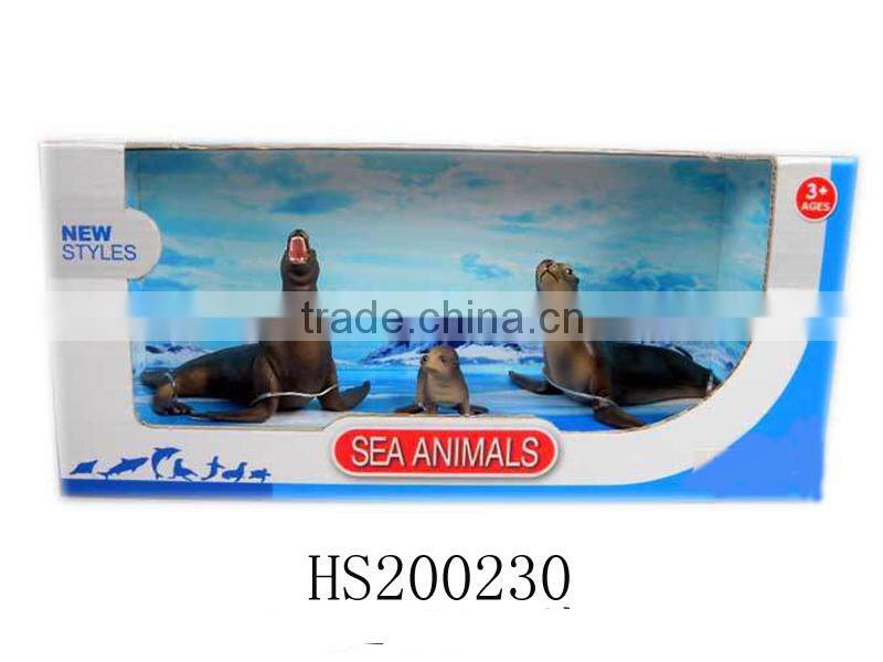 Plastic simulation animal toys