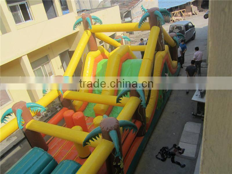 Kids Fun Cheap Inflatable Obstacle Course for Sale