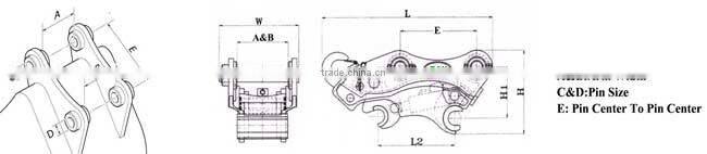 Hydraulic faster multi coupler for quick connection