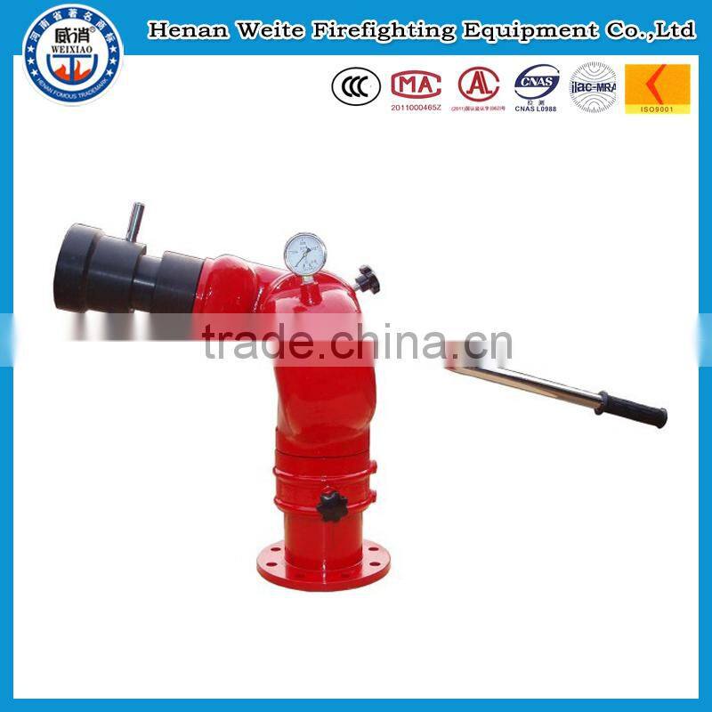 Used in industrial and mining enterprises and the ship dock Fire water foam monitor manufacturer Flexible operation safe and rel