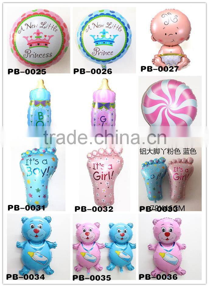 New arrival wholesale Angel baby helium balloon Birthday party decoration Cartoon Baby boy foil balloon Hot sale
