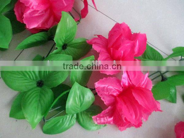 2013 new 8 heads plastic artificial daffodil flowers vine